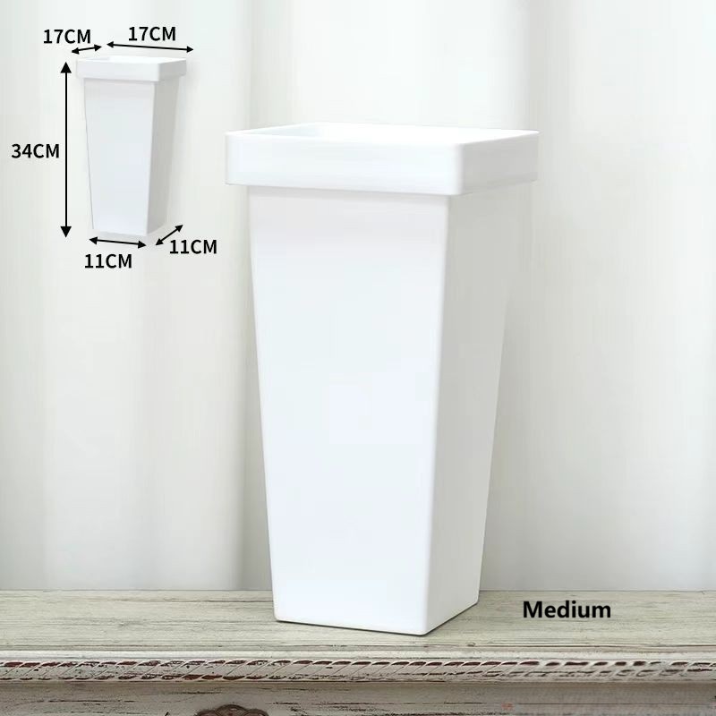Minimalist Plastic Floral Bucket 8