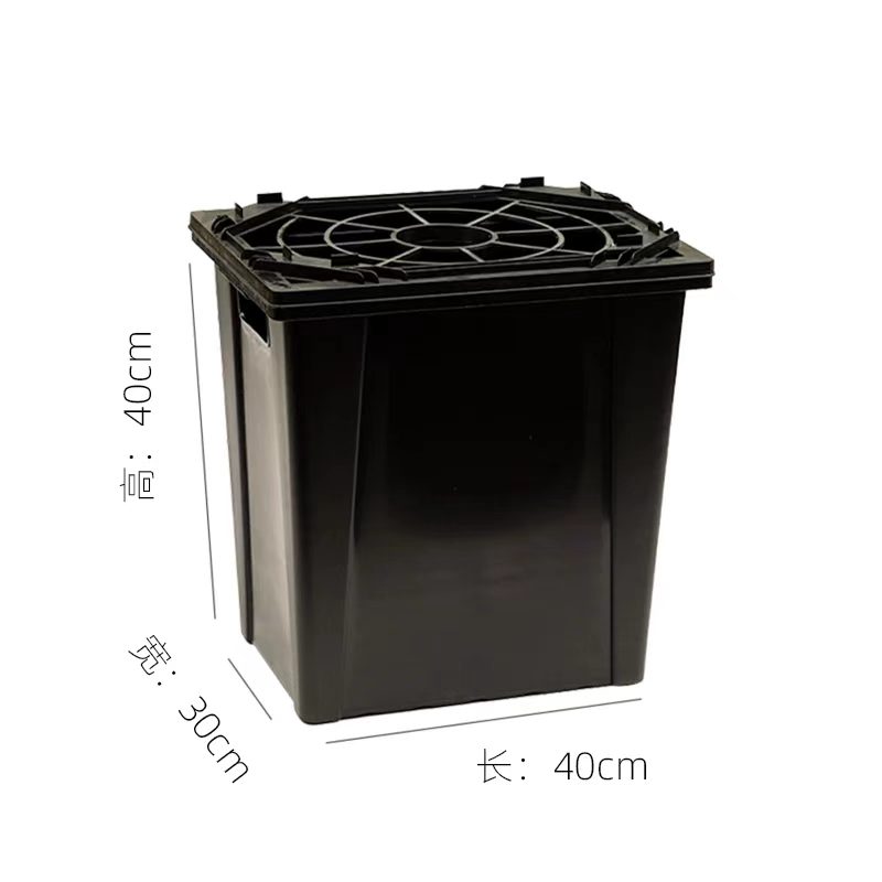 Minimalist Plastic Flower Bucket 3