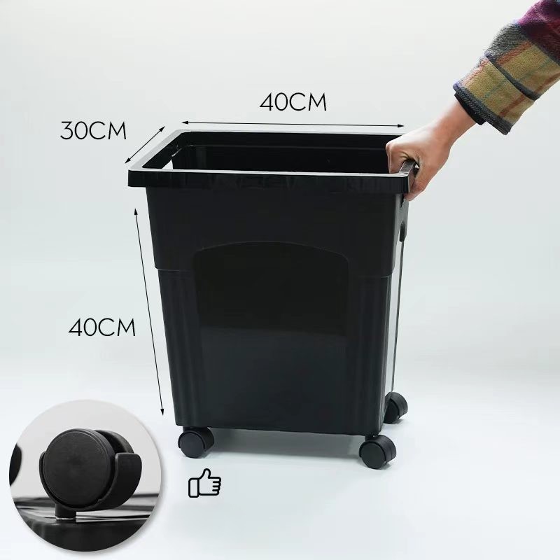 Minimalist Plastic Flower Bucket 2