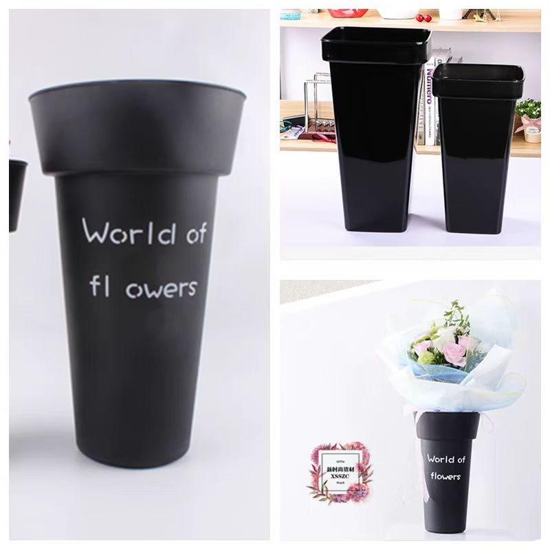 Minimalist Plastic Flower Revival Bucket 6