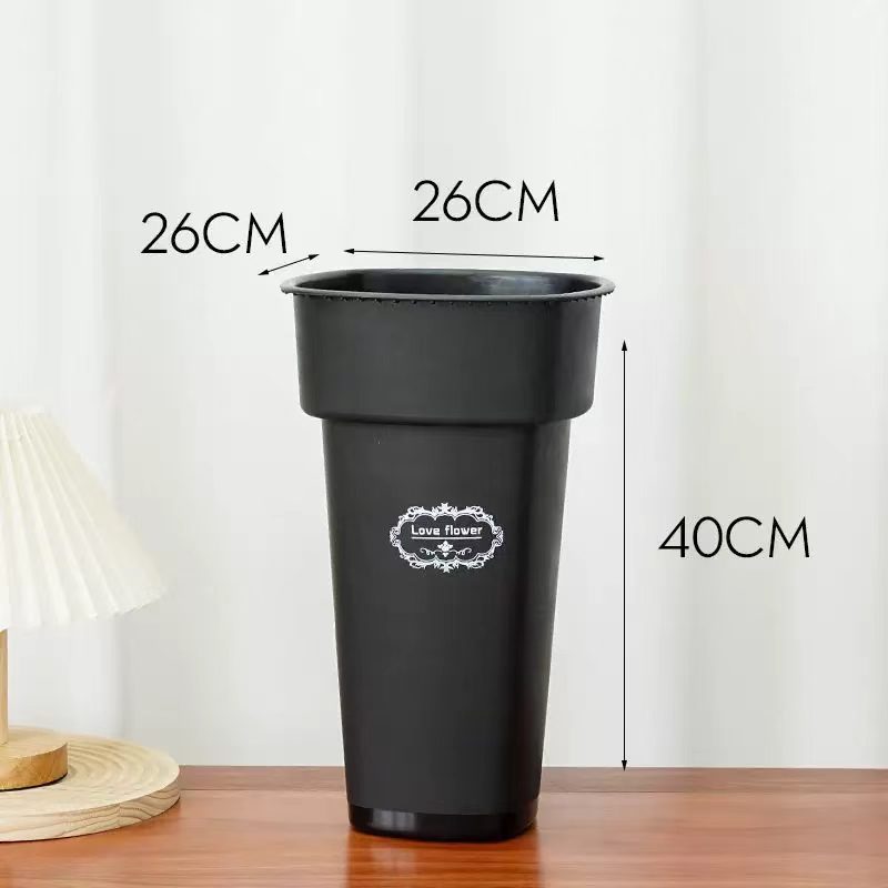 Minimalist Plastic Flower Revival Bucket 17
