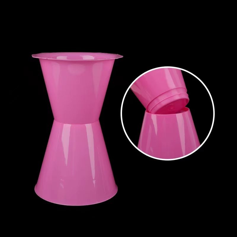 Minimalist Plastic Waisted Vases