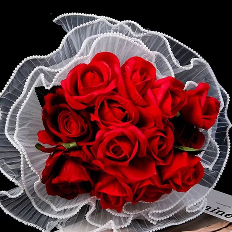 Double-sided Pearl Wave Organza 4