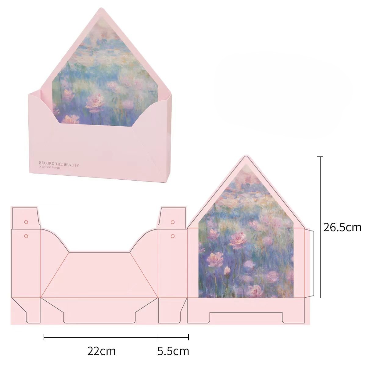 Floral Envelope 8