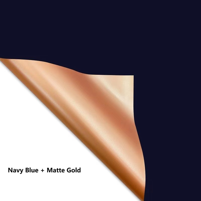Golden Double Color Wrapping Paper