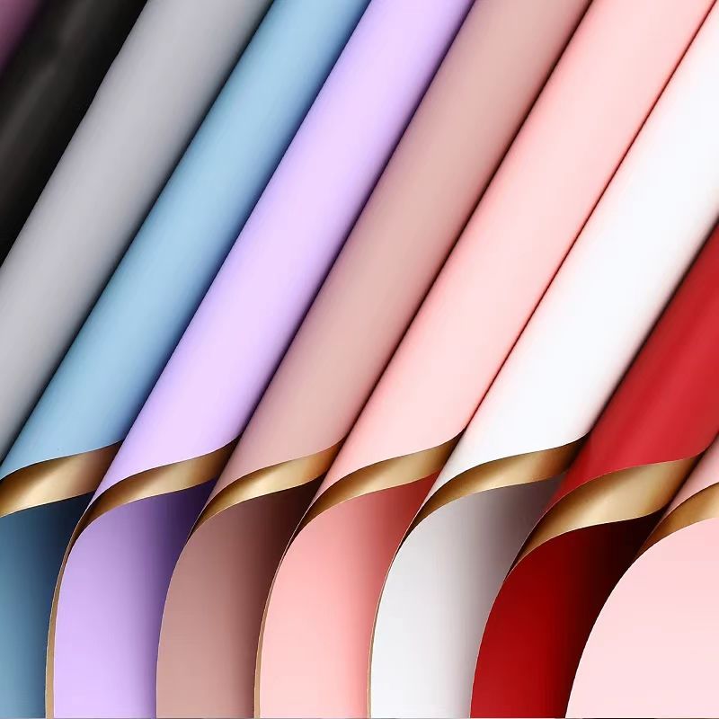 Golden Double Color Wrapping Paper 4