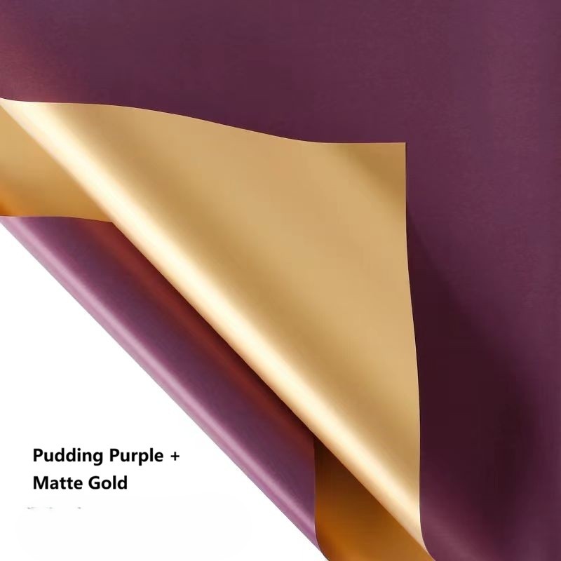 Golden Double Color Wrapping Paper 9