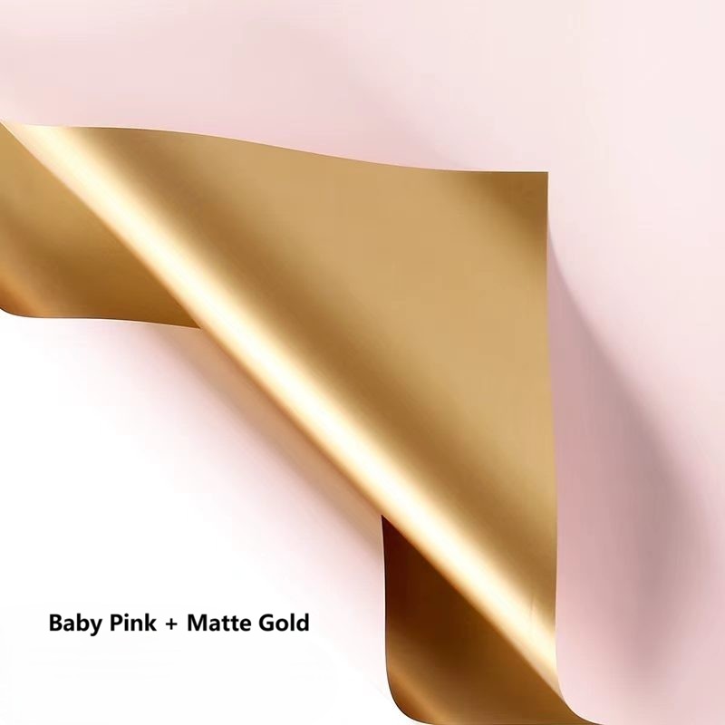 Golden Double Color Wrapping Paper 12