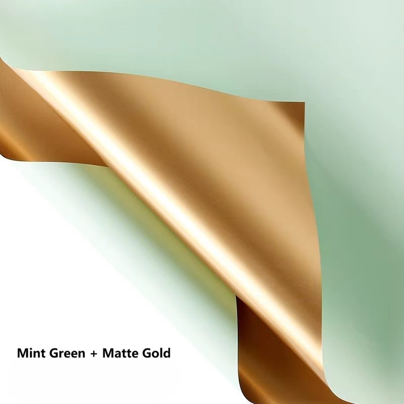 Golden Double Color Wrapping Paper 14