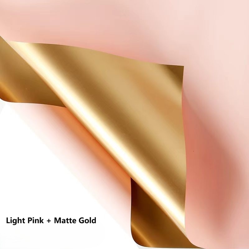 Golden Double Color Wrapping Paper 16