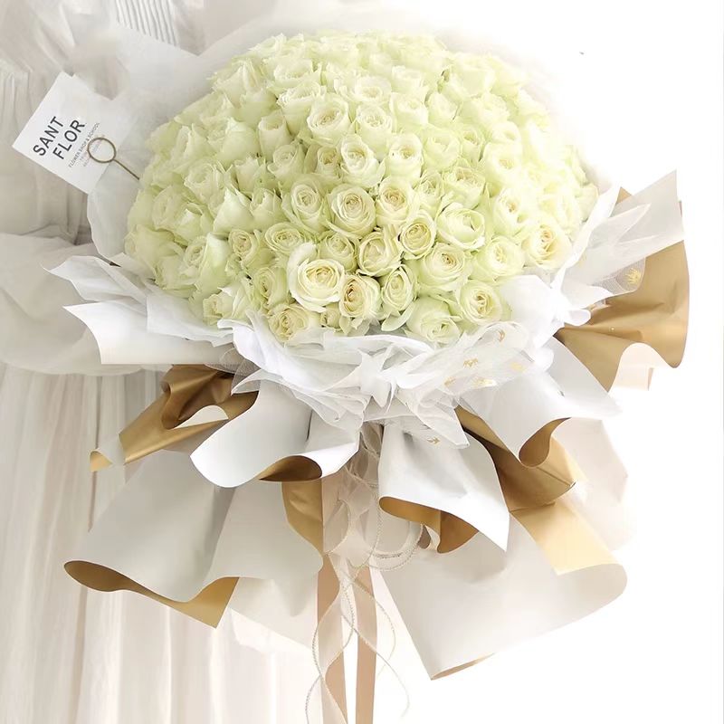 Golden Double Color Wrapping Paper 17