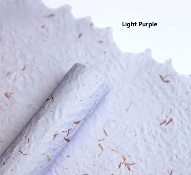 Textured Petal Printed Wrapping Paper 3