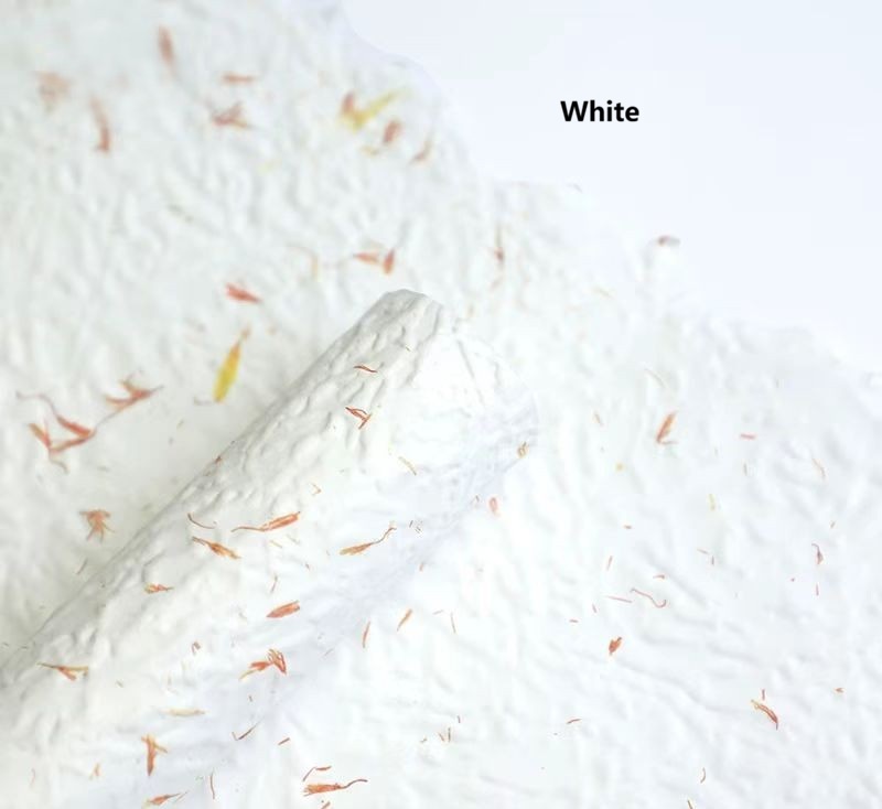 Textured Petal Printed Wrapping Paper 5