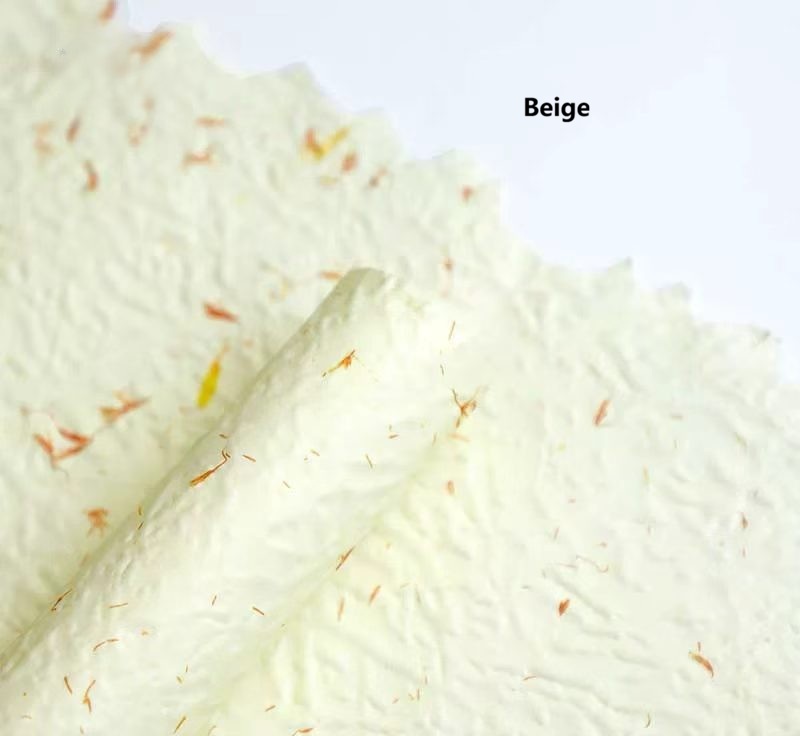 Textured Petal Printed Wrapping Paper 8