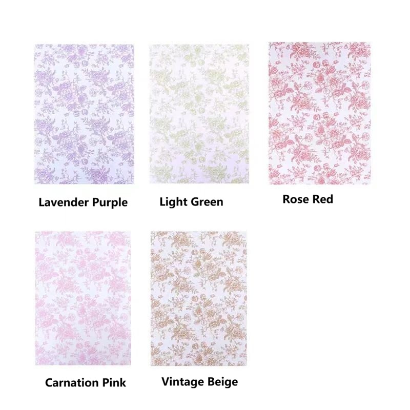 Vintage Floral Printing Wrapping Paper