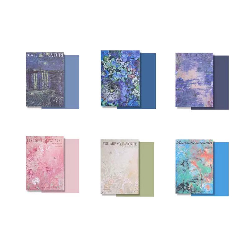 Vintage Oil Painting -Retro Fantasia Garden