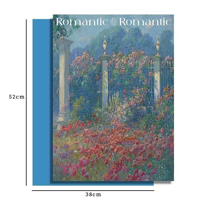 Vintage Oil Painting-Dream Garden 4